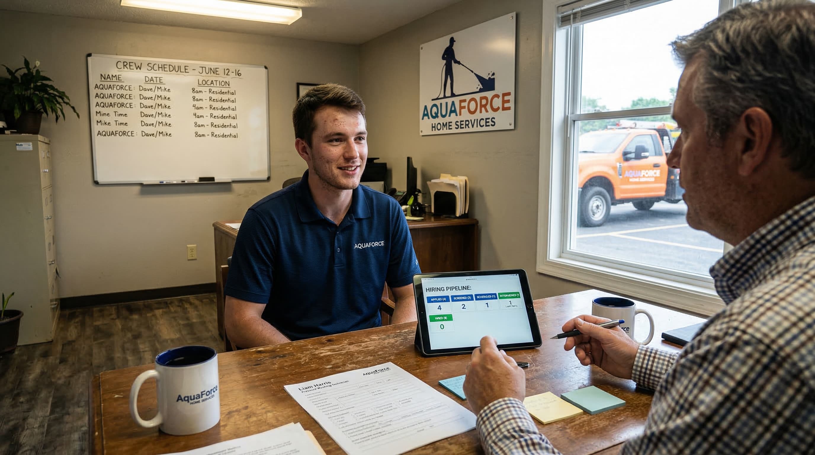 The Crew Builder Hiring Funnel